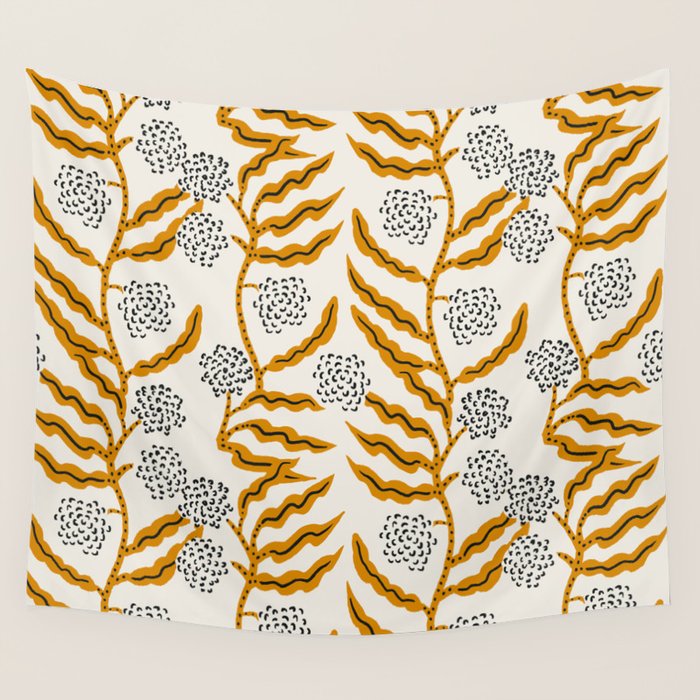 LA VILLE VINE Wall Tapestry Gallery Image 1