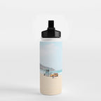 Redondo Beach // California Ocean Vibes Lifeguard Hut Surfing Sandy Beaches Summer Tanning Water Bottle Gallery Image 2
