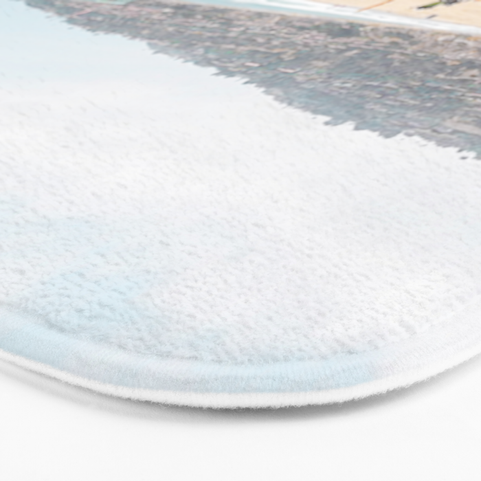 Redondo Beach // California Ocean Vibes Lifeguard Hut Surfing Sandy Beaches Summer Tanning Bath Mat Gallery Image 3