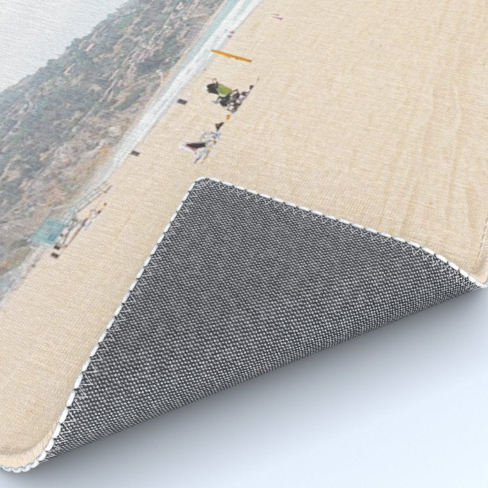 Redondo Beach // California Ocean Vibes Lifeguard Hut Surfing Sandy Beaches Summer Tanning Rug Gallery Image 4