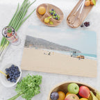 Redondo Beach // California Ocean Vibes Lifeguard Hut Surfing Sandy Beaches Summer Tanning Cutting Board Gallery Image 2