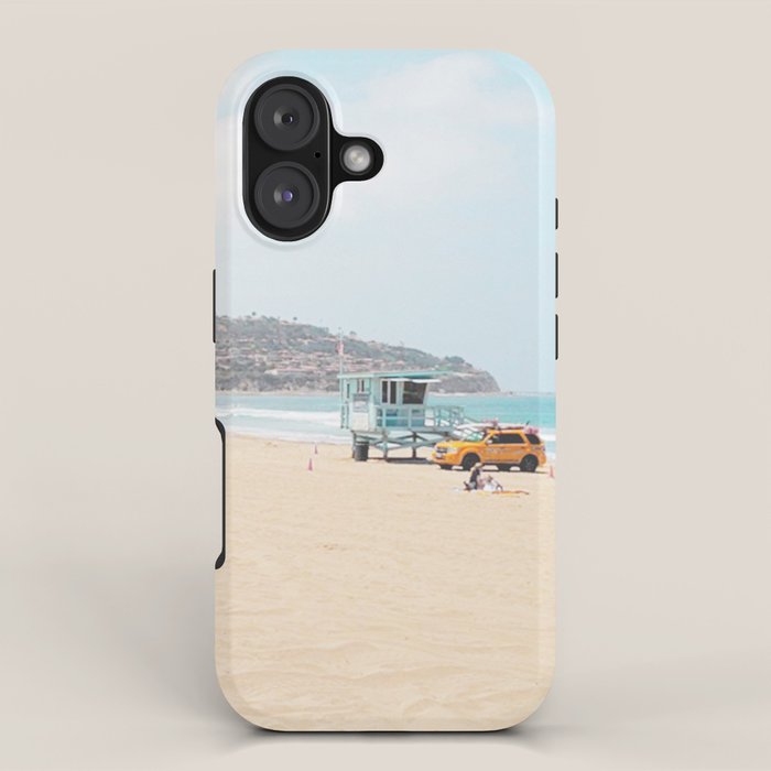 Redondo Beach // California Ocean Vibes Lifeguard Hut Surfing Sandy Beaches Summer Tanning iPhone Case Gallery Image 1