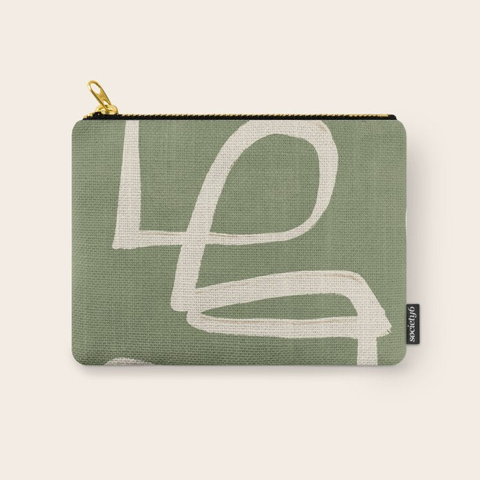 Abstract line art 77 Carry All Pouch Gallery Image 1