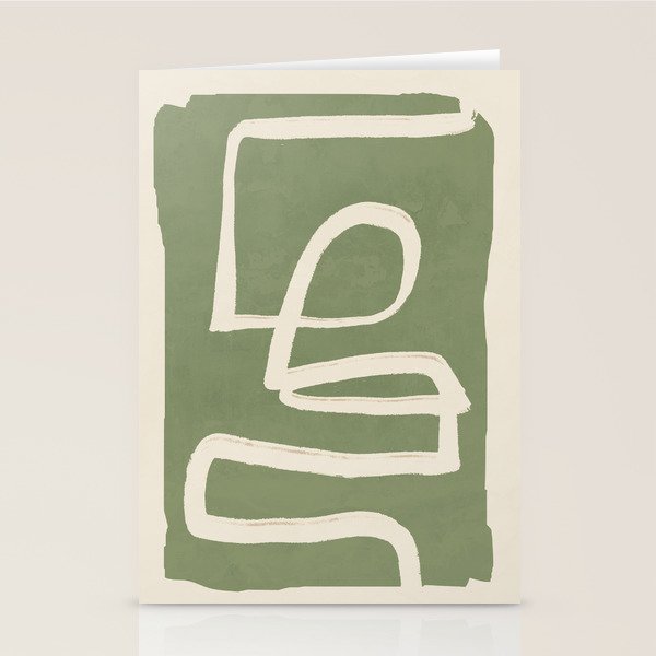 Abstract line art 77 Stationery Card Gallery Image 2