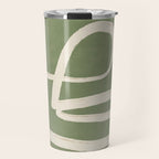 Abstract line art 77 Travel Mug Gallery Image 1