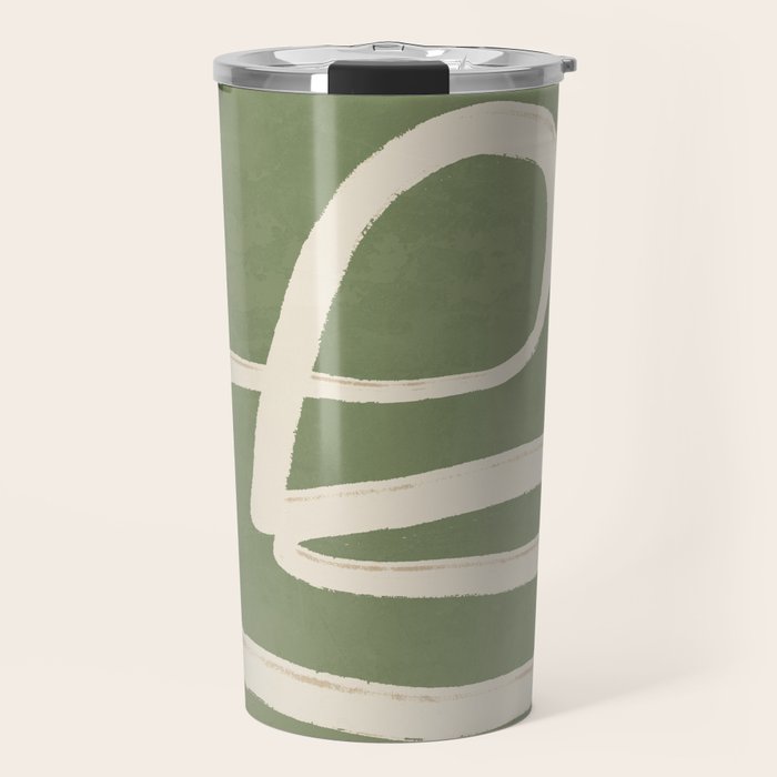 Abstract line art 77 Travel Mug Gallery Image 1