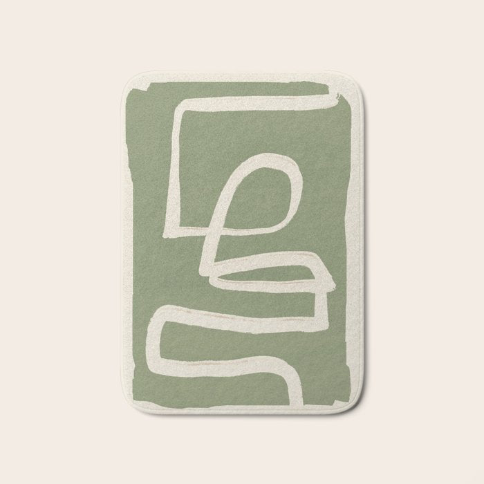 Abstract line art 77 Bath Mat Gallery Image 1