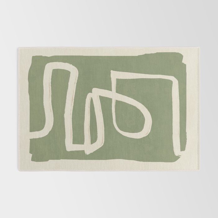 Abstract line art 77 Rug Gallery Image 2