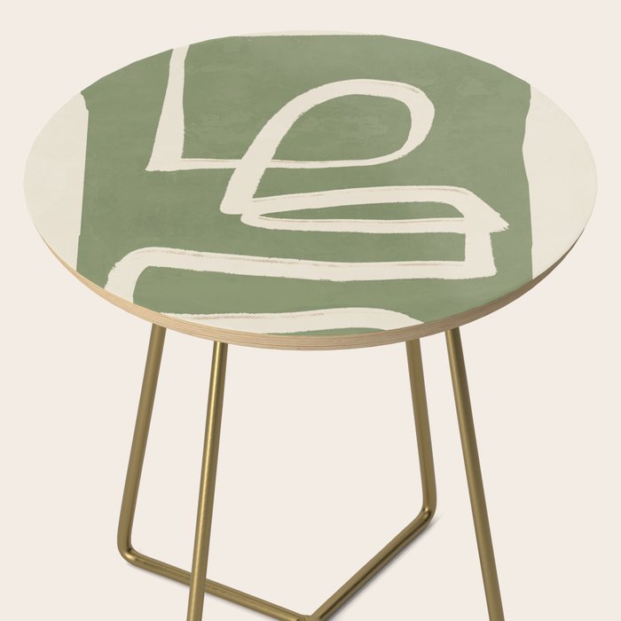 Abstract line art 77 Side Table Gallery Image 2