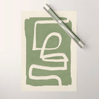 Abstract line art 77 Wrapping Paper Gallery Image 1