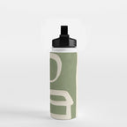 Abstract line art 77 Water Bottle Gallery Image 2