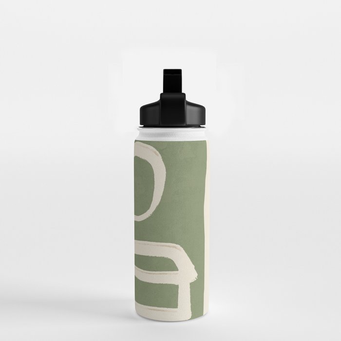 Abstract line art 77 Water Bottle Gallery Image 2