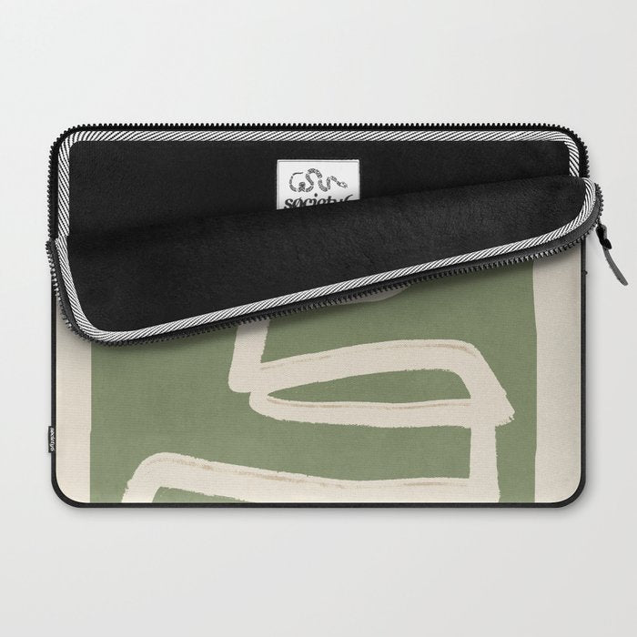 Abstract line art 77 Laptop Sleeve Gallery Image 2