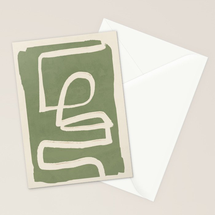 Abstract line art 77 Stationery Card Gallery Image 2