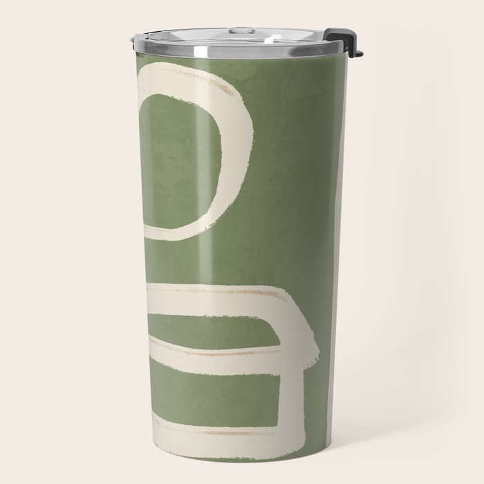 Abstract line art 77 Travel Mug Gallery Image 2