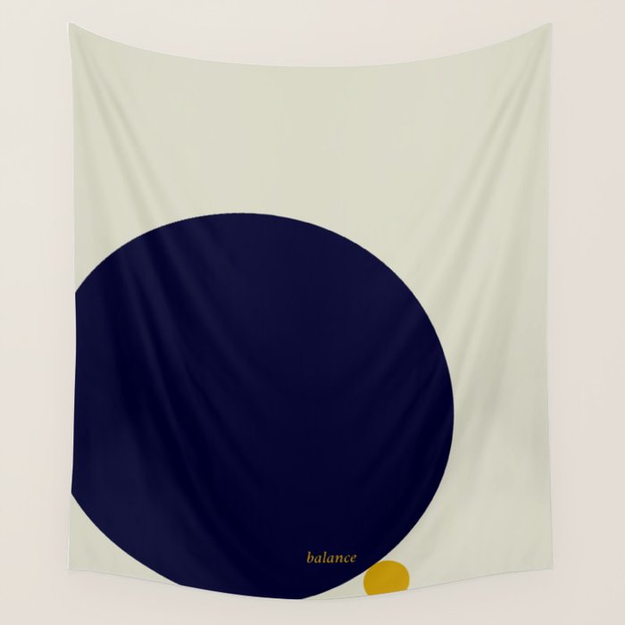 expectant iteration contemporary balance Wall Tapestry Gallery Image 1