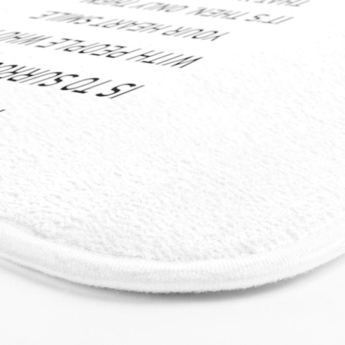 The Secret, Alice, is to surround yourself Quote Bath Mat Gallery Image 3