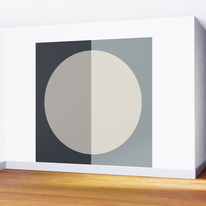 Color Block Abstract XX Wall Mural Gallery Image 2