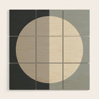 Color Block Abstract XX Wood Wall Art Gallery Image 1