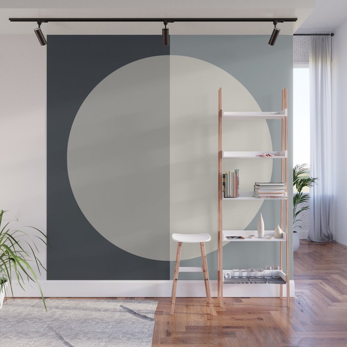 Color Block Abstract XX Wall Mural Gallery Image 1