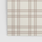 Brown And Cream Gingham Poster Gallery Image 3