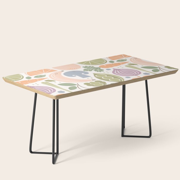 Fruits and Veggies 2025 Calendar Pastel Coffee Table Gallery Image 1