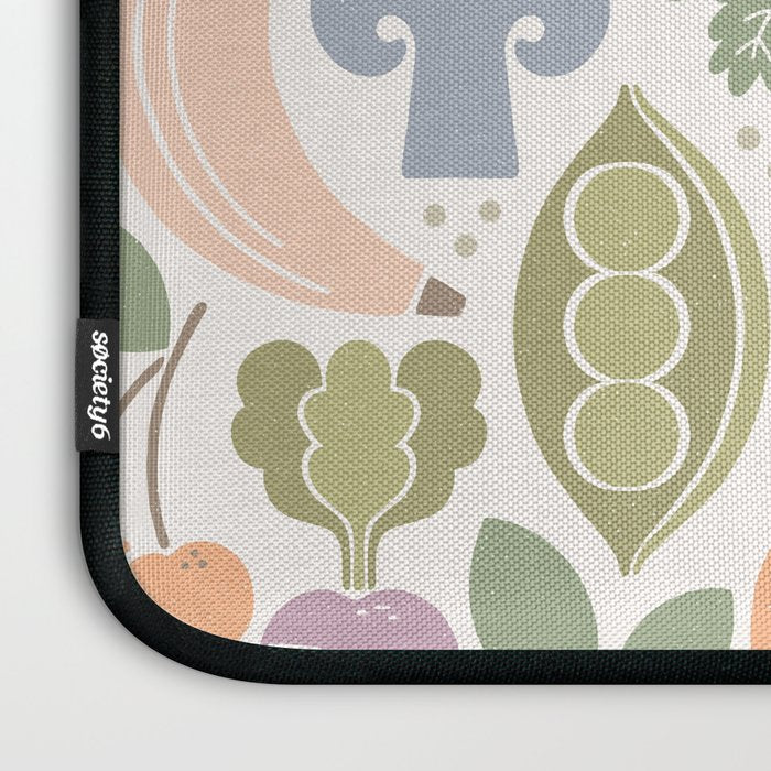 Fruits and Veggies 2025 Calendar Pastel Laptop Sleeve Gallery Image 3