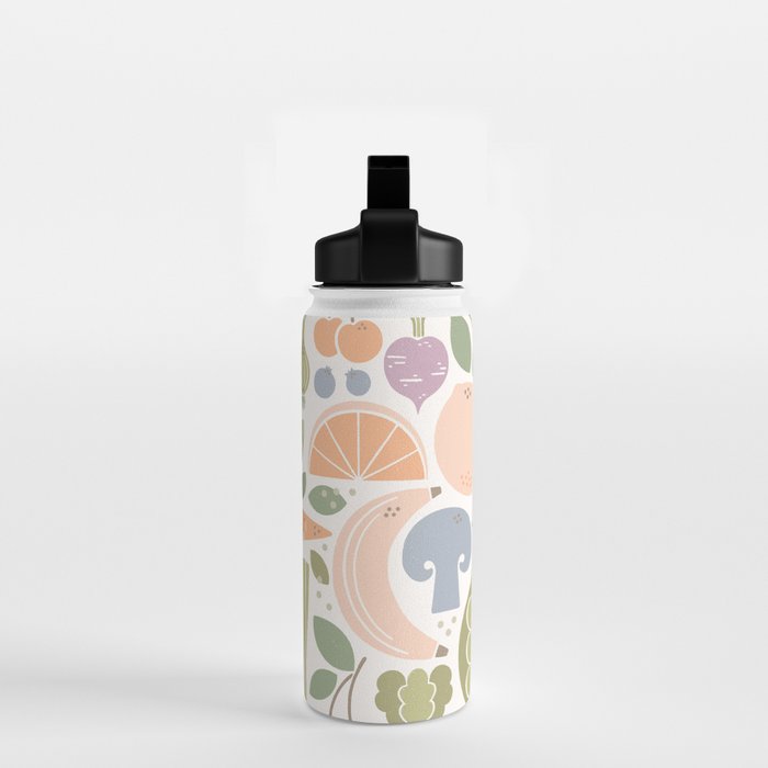 Fruits and Veggies 2025 Calendar Pastel Water Bottle Gallery Image 2
