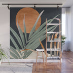 Abstract Art Tropical Leaves 120 Wall Mural Gallery Image 1