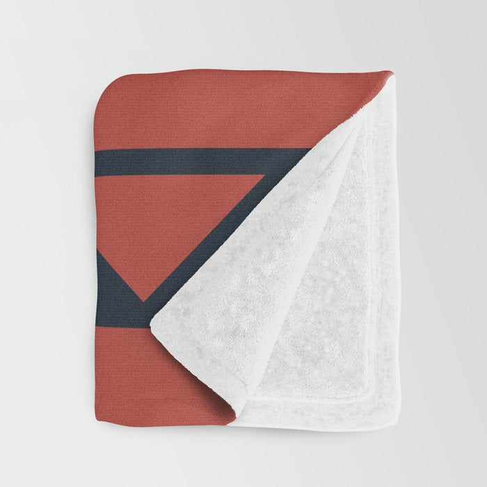 Aztec pattern Throw Blanket Gallery Image 3