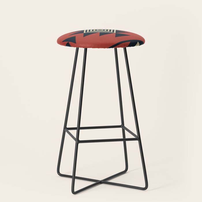 Aztec Pattern Stool
