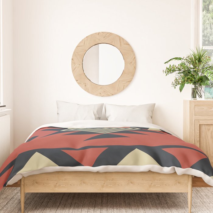 Aztec pattern Duvet Cover Gallery Image 3