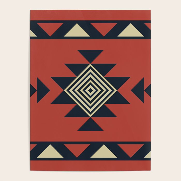 Aztec pattern Poster Gallery Image 1
