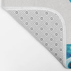 Vintage Rotary Phone - Blue Raspberry Bath Mat Gallery Image 2
