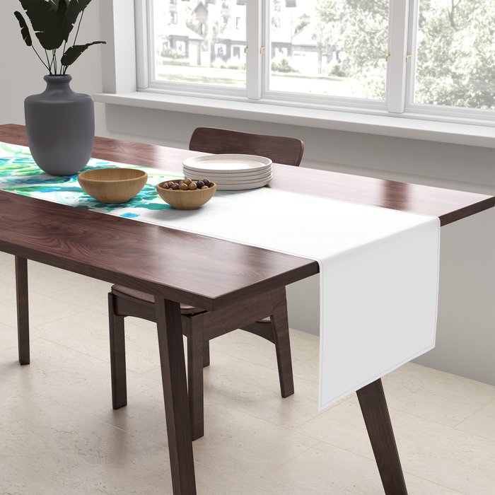 Sea Turtles, Turquoise blue Design Table Runner Gallery Image 2