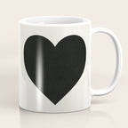 Black Heart Coffee Mug Gallery Image 1