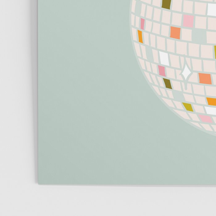 Disco Ball Snowman Poster Gallery Image 3