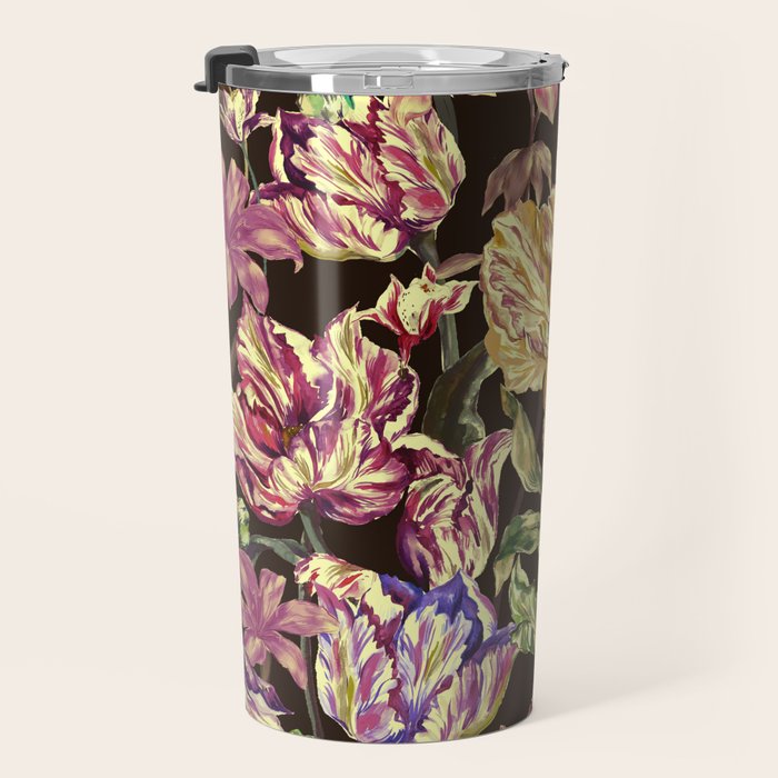 Watercolor Bloom in the Dark Travel Mug Gallery Image 3
