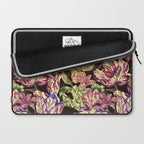 Watercolor Bloom in the Dark Laptop Sleeve Gallery Image 2