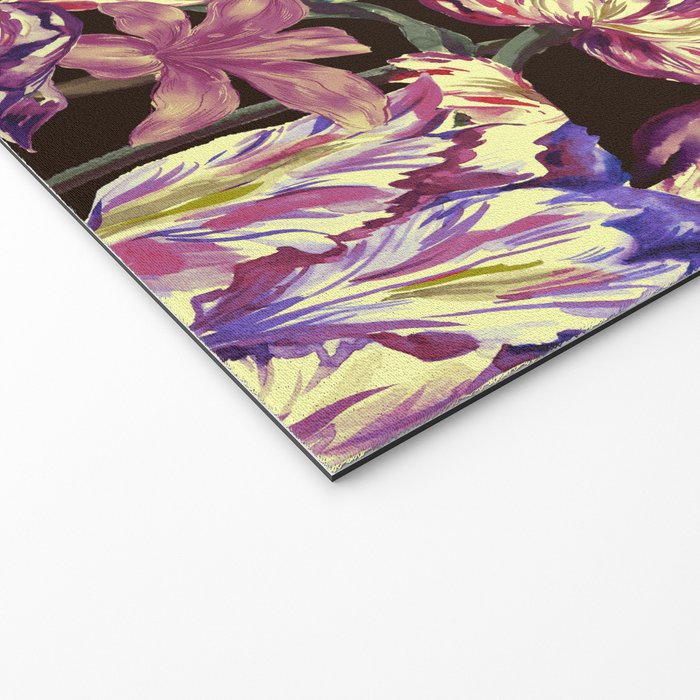 Watercolor Bloom in the Dark Welcome Mat Gallery Image 2