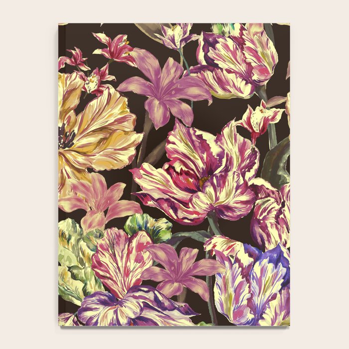 Watercolor Bloom in the Dark Notebook Gallery Image 4