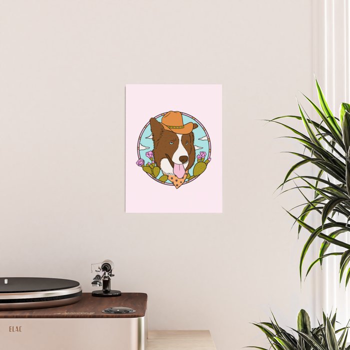 Cowboy Dog- Aussie Poster Gallery Image 2