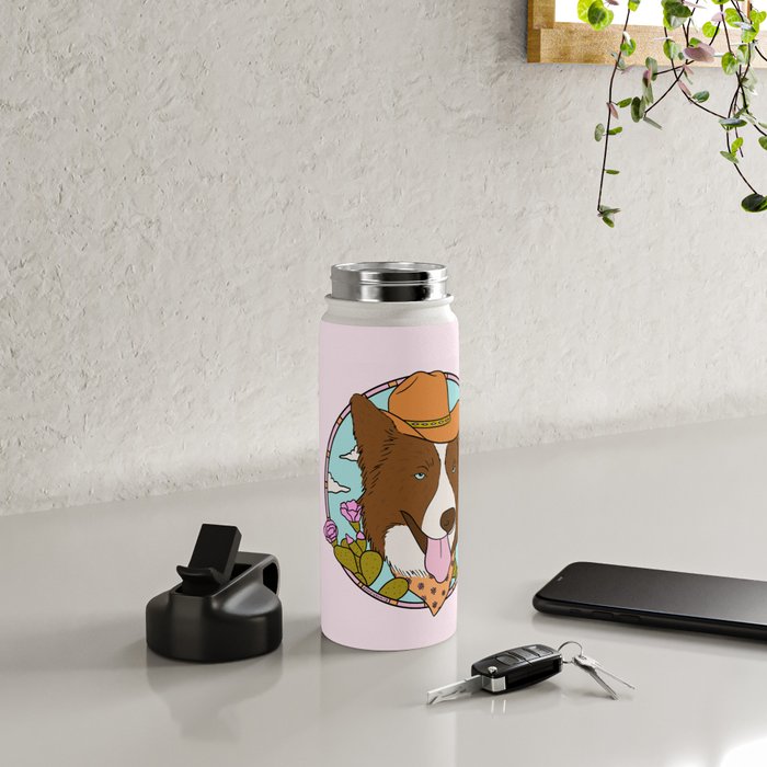 Cowboy Dog- Aussie Water Bottle Gallery Image 4