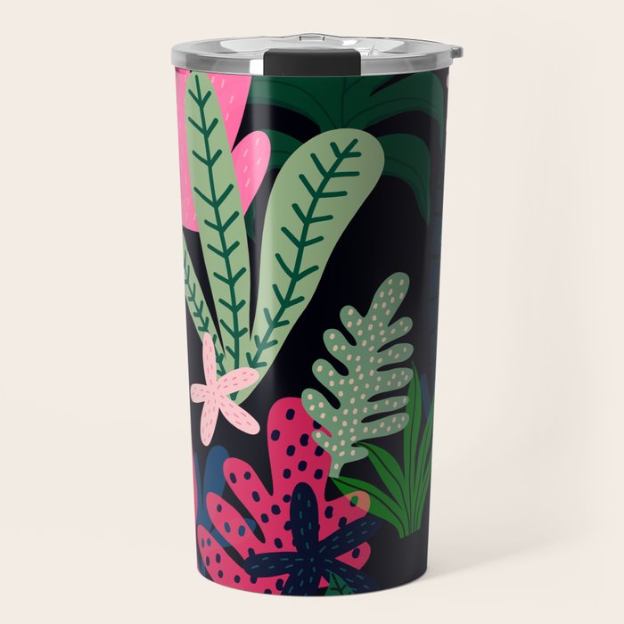 Into the jungle - deep night Travel Mug Gallery Image 1
