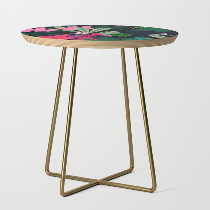 Into the jungle - deep night Side Table Gallery Image 1