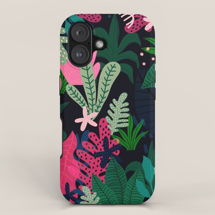 Into the jungle - deep night iPhone Case Gallery Image 1