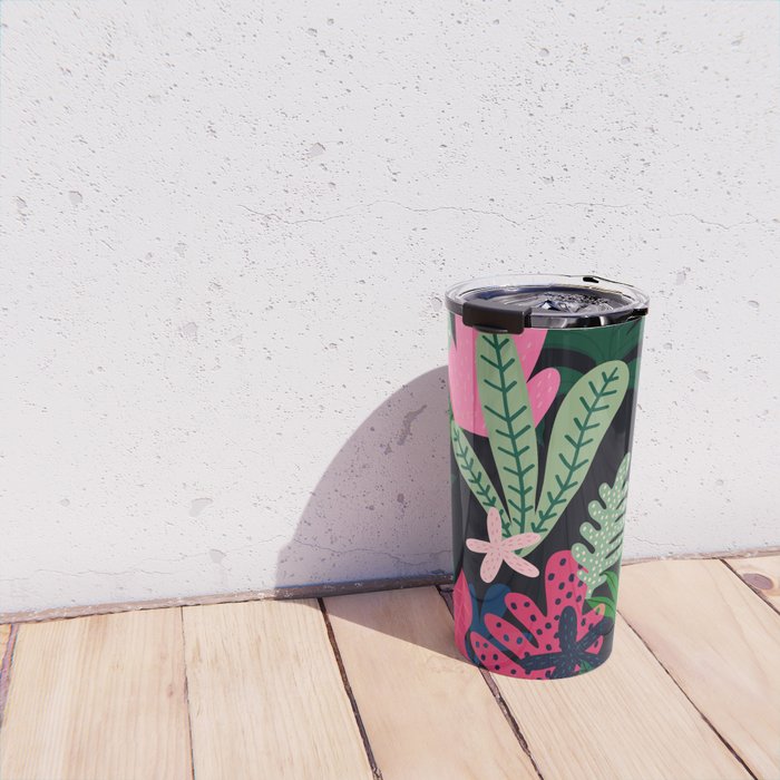Into the jungle - deep night Travel Mug Gallery Image 4