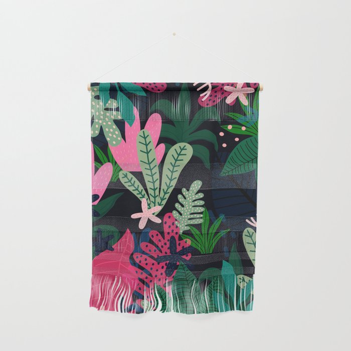 Into the jungle - deep night Wall Hanging Gallery Image 1
