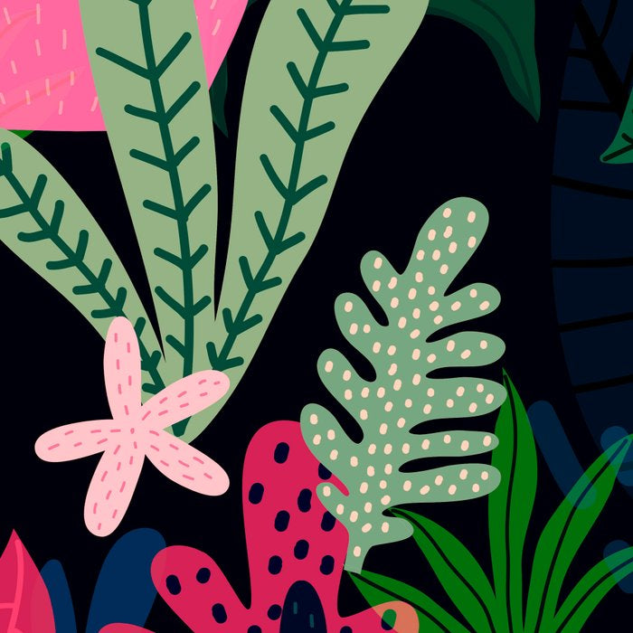 Into the jungle - deep night Coffee Mug Gallery Image 2