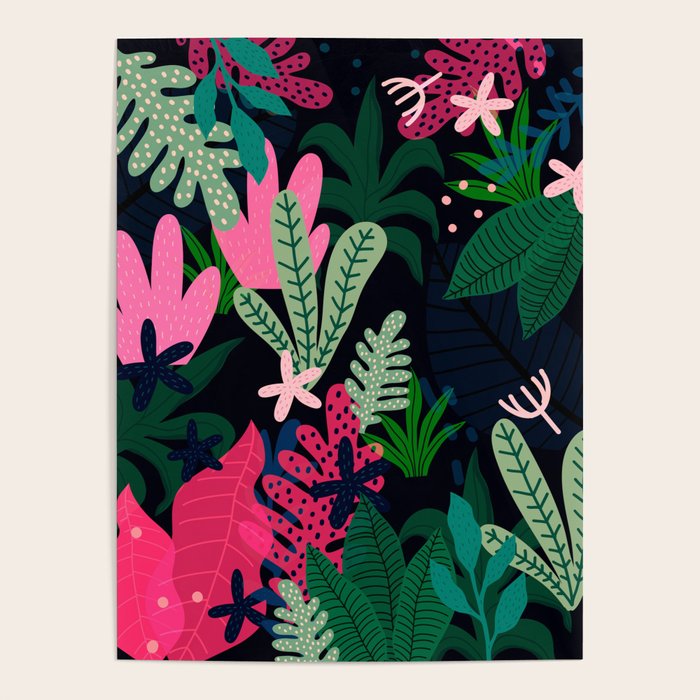 Into the jungle - deep night Poster Gallery Image 1